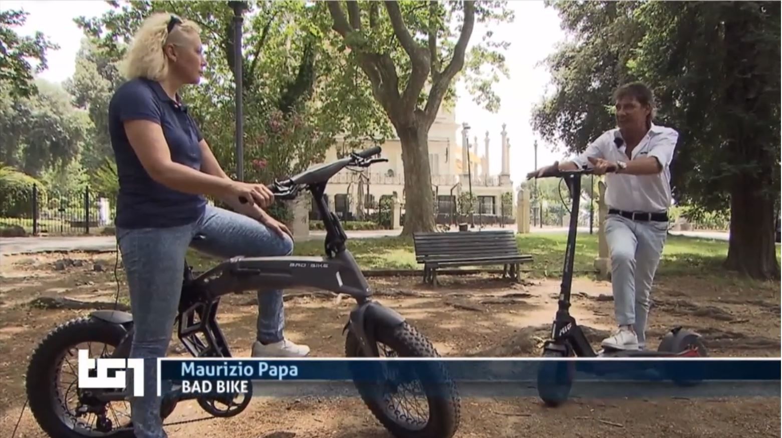 RAI 1 Motoring News Service – The BAD 2022 prototype was presented.